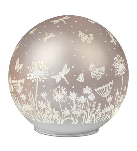 Deko licht led - kugel, pastell