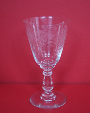 Glas / Fußbecher Ätzdekor