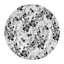 Dessertteller Porzellan Kuchenteller Blumenmotiv Servierteller Geschirr 19 cm