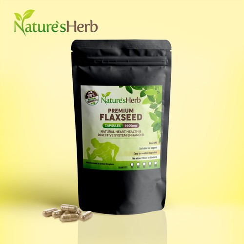 Leinsamen kapseln 6600mg - leinsamen,