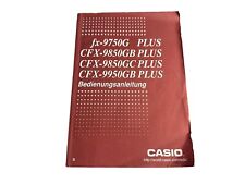 Casio CFX 9850GB 9850GC 9950GB 9750G PLUS Handbuch Anleitung Bedienungsanleitung