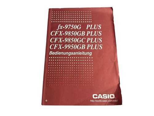 Casio cfx 9850gb 9850gc - cfx, 9950gb