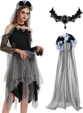 Halloween Kostüm Zombie Braut