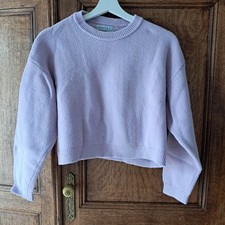 Warmer Kurzpulli Hellflieder