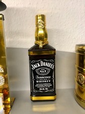 Jack Daniels Old No. 7- Limited Gold Edition Deko Flaschen 0,7 Liter