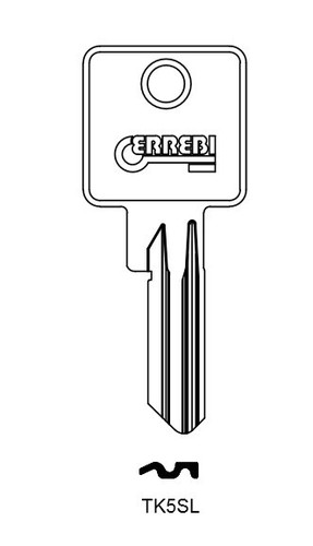 Errebi tk5sl schlüsselrohling - tk5sl,
