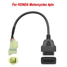 4Pin OBD2 Diagnose Kabel Fehler lesen löschen passend für Motorrad Honda- -