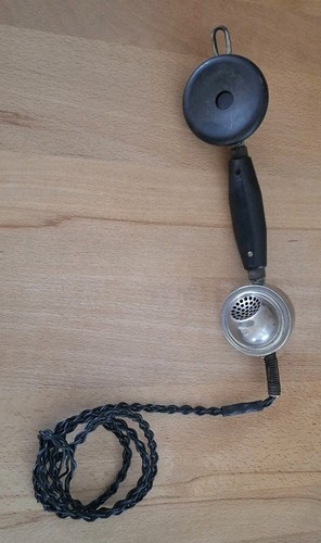 Antiker telefonhörer vom - antiker,