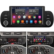Für Fiat Panda 312 2012-2024 Android 15 Autoradio GPS NAVI Wifi Bluetooth FM RDS