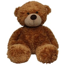 Aurora Wuscheliger brauner Teddybär, groß Kuscheltier 35cm Gebraucht Teddybär