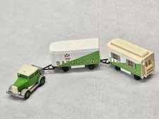 WIKING 29853 HANOMAG mit 2 ZIRKUS-SARRASANI-ANHÄNGER SAMMLER VINTAGE TOP!!!