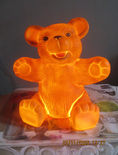 Tischlampe Kinderlampe  Heico Bär Teddy 28  x 26 x 17 cm sehr guter Zustand