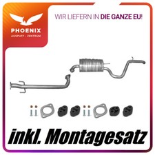 Hyundai i30 1.6 CRDi (2007-2012) Kombi Auspuffanlage Mittelrohr+Endschalldämpfer