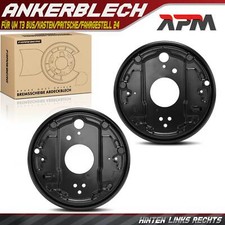 2x Ankerblech Bremsscheibe Hinten für VW T3 Bus/Kasten/Pritsche/Fahrgestell 24