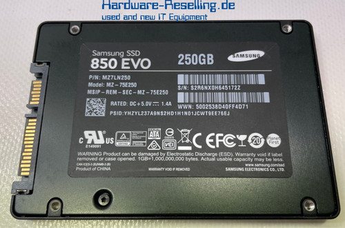 Samsung 850 evo - 850, 2,5"