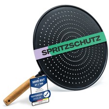 Pfannenspritzschutz Spritzschutz Pfanne Silikon bis 30cm  Bratpfanne universal