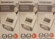 3 x  SILVERCREST - Heizkörperthermostat - NEU (635)