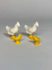 Playmobil 2 Hühner plus 2 Kücken - Bauernhof - Zubehör -Tiere - 0446