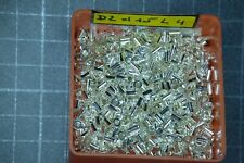 500 Stück Hohlnieten D2mm L4mm d 1,5 Kopf 3mm