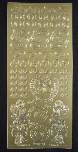 Sticker zur hochzeit silber - in,