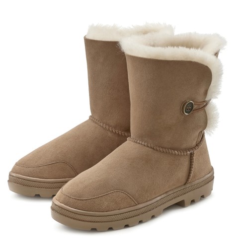 Lascana snowboot winterstiefel - lascana, snowboot/winterstiefel