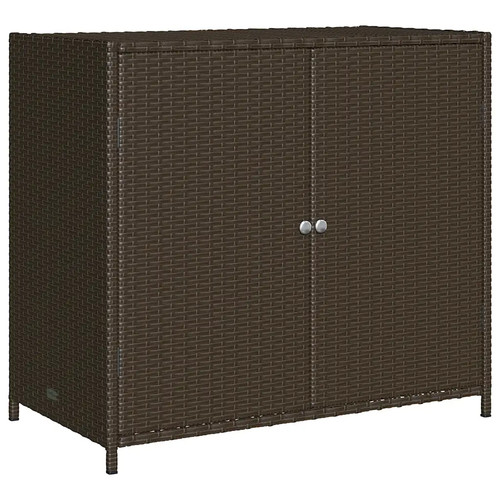 Gartenschrank braun 83x45x76 - gartenschrank,