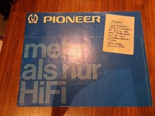 Pioneer katalog 70ger - pioneer,