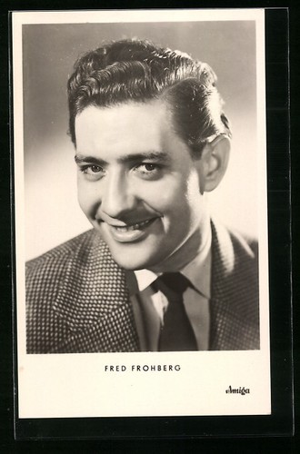 Ansichtskarte musiker fred - ansichtskarte,