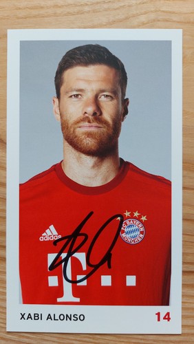 Xabi alonso signiert - alonso,