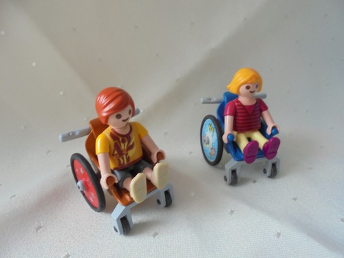 Playmobil kind rollstuhl - 1,