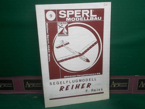 Bauplan segelflugmodell reiher - bauplan,