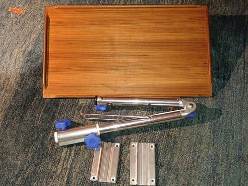 Tisch teak alu gestell - teak, alu-gestell