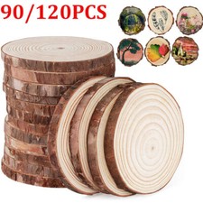 30/90/150stk Rund Holzscheiben
