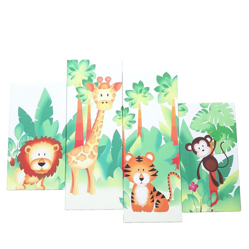 Kinder dschungel tier panel - dschungel,