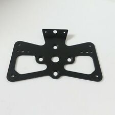 Motorrad Kennzeichenhalter Alu universal kurzes Heck Heckumbau Platte Rizoma