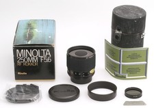 Minolta RF Rokkor 5,6/250 mm Spiegel-Teleobjektiv mit MD-Bajonett