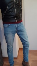 GEILE "FSBN" SKINNY JEANS  W31L32 Mega Vintage, Helle Waschung!KULT!