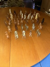 36St. Playmobil-Geobra-Vintage-,70zigerJahre,Rinder,Pferde,Esel,Zebra,beweglich,