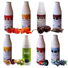 Topping Eis Soße Sauce Schoko Karamell Erdbeere Nuss Kirsche Maracuja Waldbeere