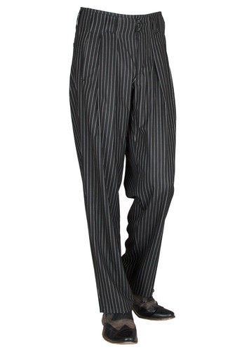 Vintage bundfaltenhose - vintage,