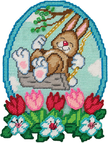 Crafts bunny auf einer - crafts,