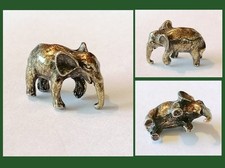 Messing Figur Baby Elefant