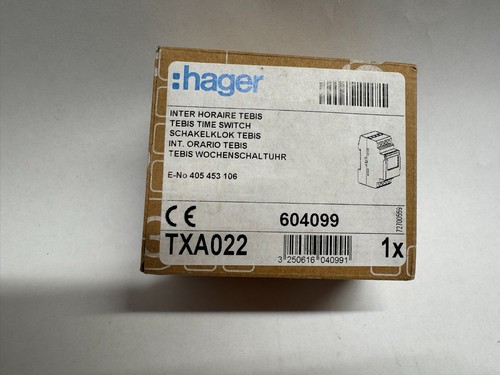 Hager tebis wochenschaltuhr - tebis,