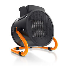 Brandson Baustellen Heizlüfter 3KW 3000W Überhitzungsschutz Schwarz / Orange
