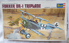 Revell H-652 Bausatz 1:72 Fokker DR-1 Triplane mit OVP und engl. Beschreibung