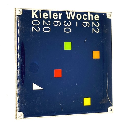 Plakette kieler woche 2002 - kieler,