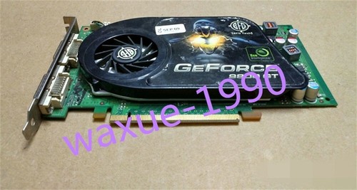 1pcs used geforce 9800gt - 1pcs,