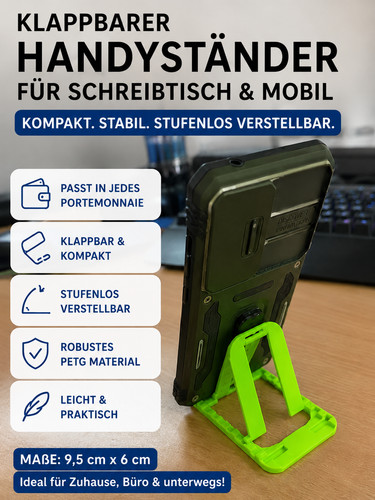Klappbarer handyhalter - klappbarer,