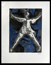 Marini, Marino - Dancer - Farbradierung  - handmonogrammiert e.a.