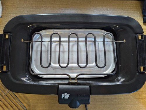 Fif elektrischer tischgrill - elektrischer,
